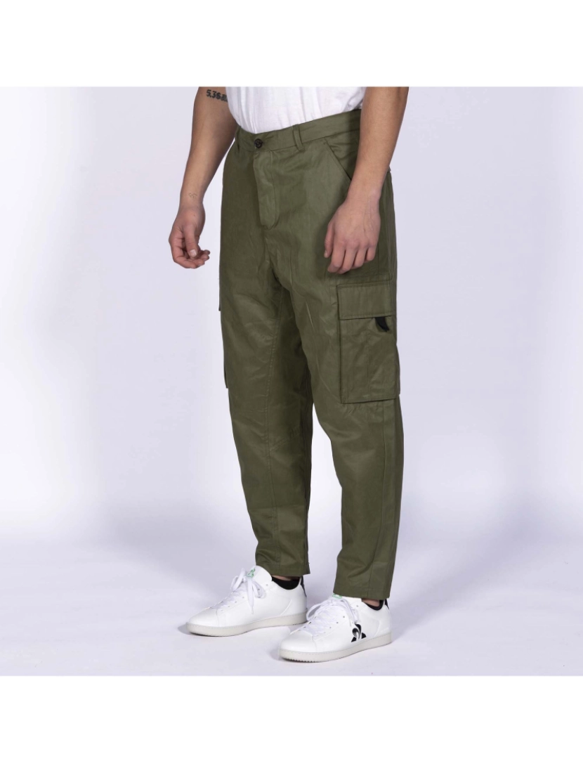 imagem de Calça Cargo Esportiva Scotch&Soda Verde2