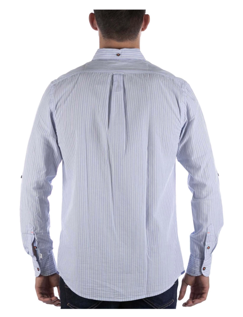 imagem de Camisa Riscas Scotch&Soda Branco Azul3