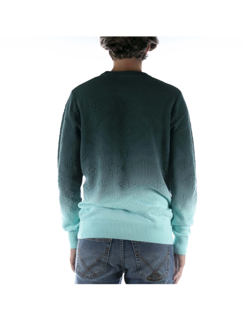 imagem de Camisola Jacquard Scotch&Soda Dip-Dye Verde3