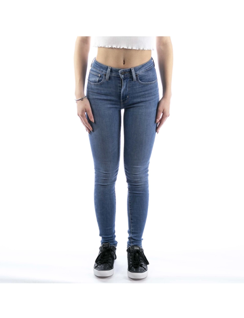 Levis - Levis 721 High Rise Skinny Blue Jeans