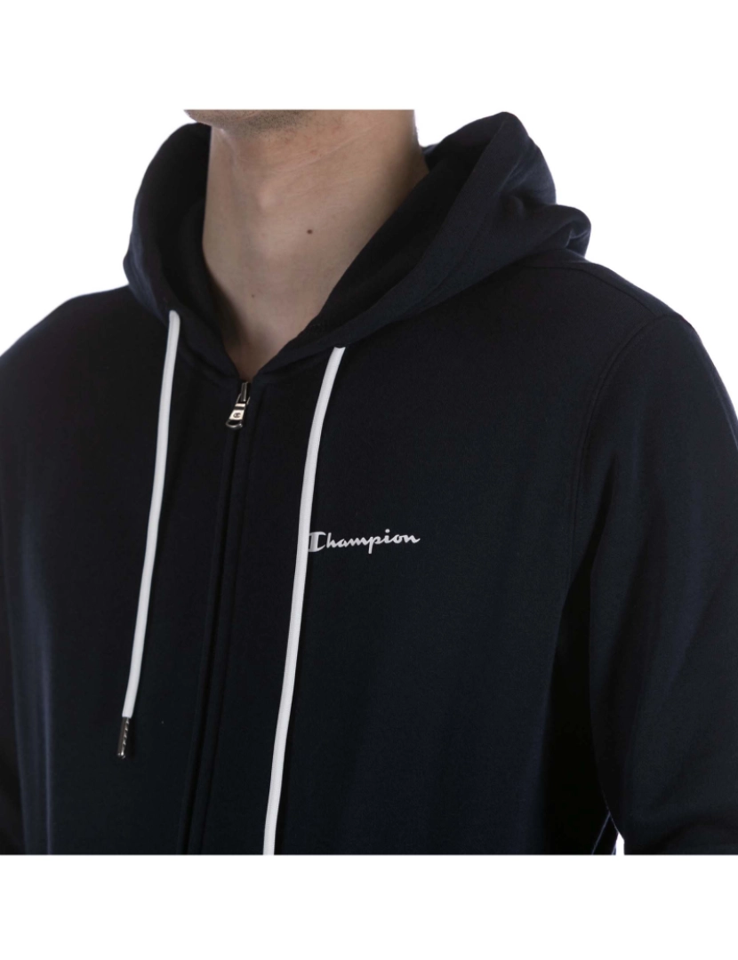 imagem de Sweatshirt Champion Com Capuz Full Zip Azul4