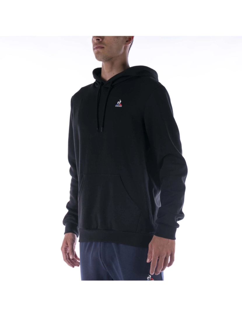 imagem de Le Coq Sportif Ess Hoody N°1 M Camisola Preta2