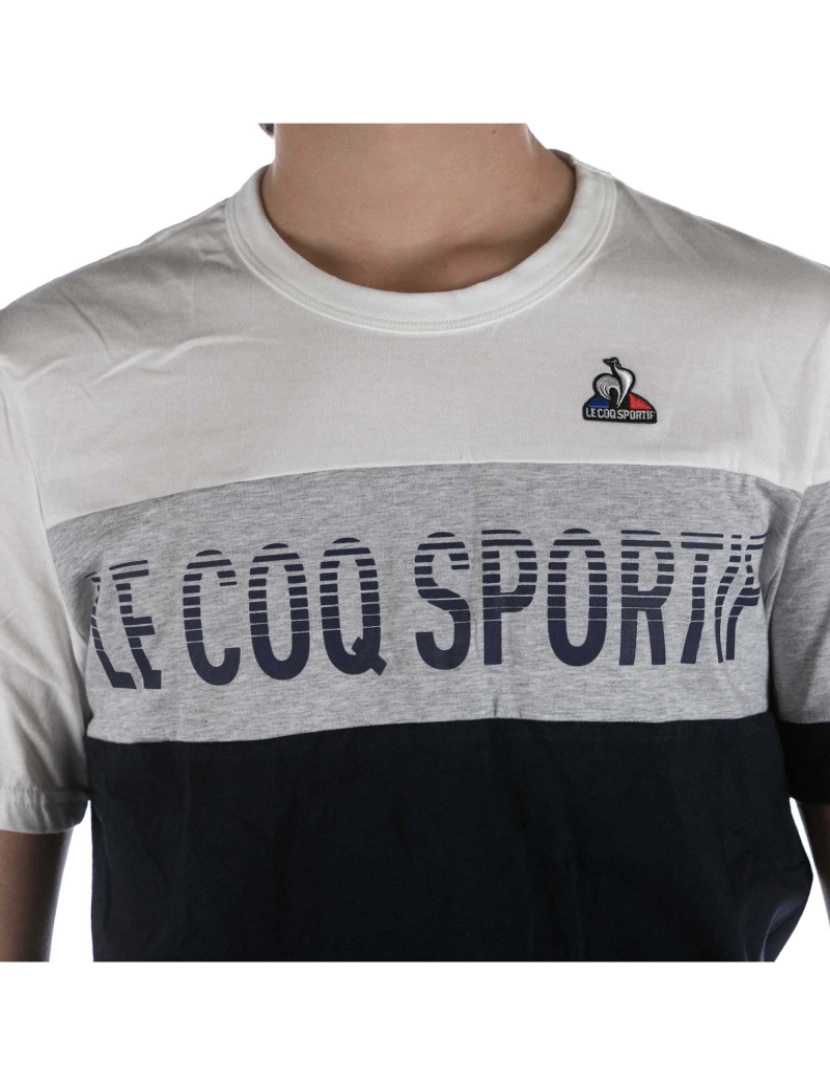 imagem de T-Shirt Le Coq Sportif Saison 2 N°1 Azul4