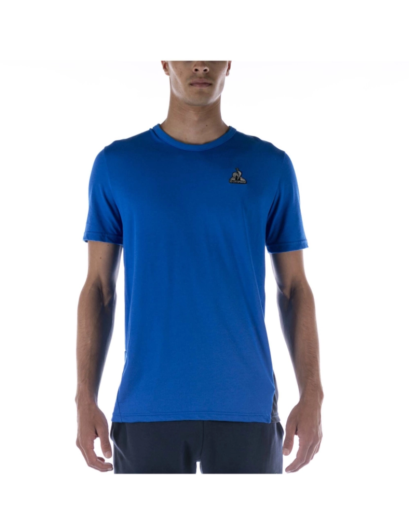 Le Coq Sportif - Camisa La Coq Sportif Tech Tee Ss N°1 M Azul