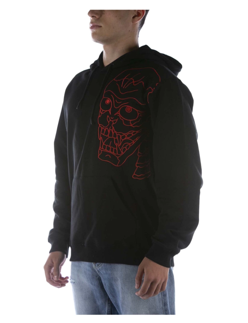 imagem de Moletom Preto Iuter Skull Hoodie2