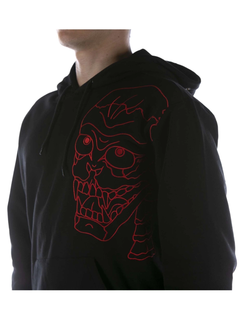 imagem de Moletom Preto Iuter Skull Hoodie4