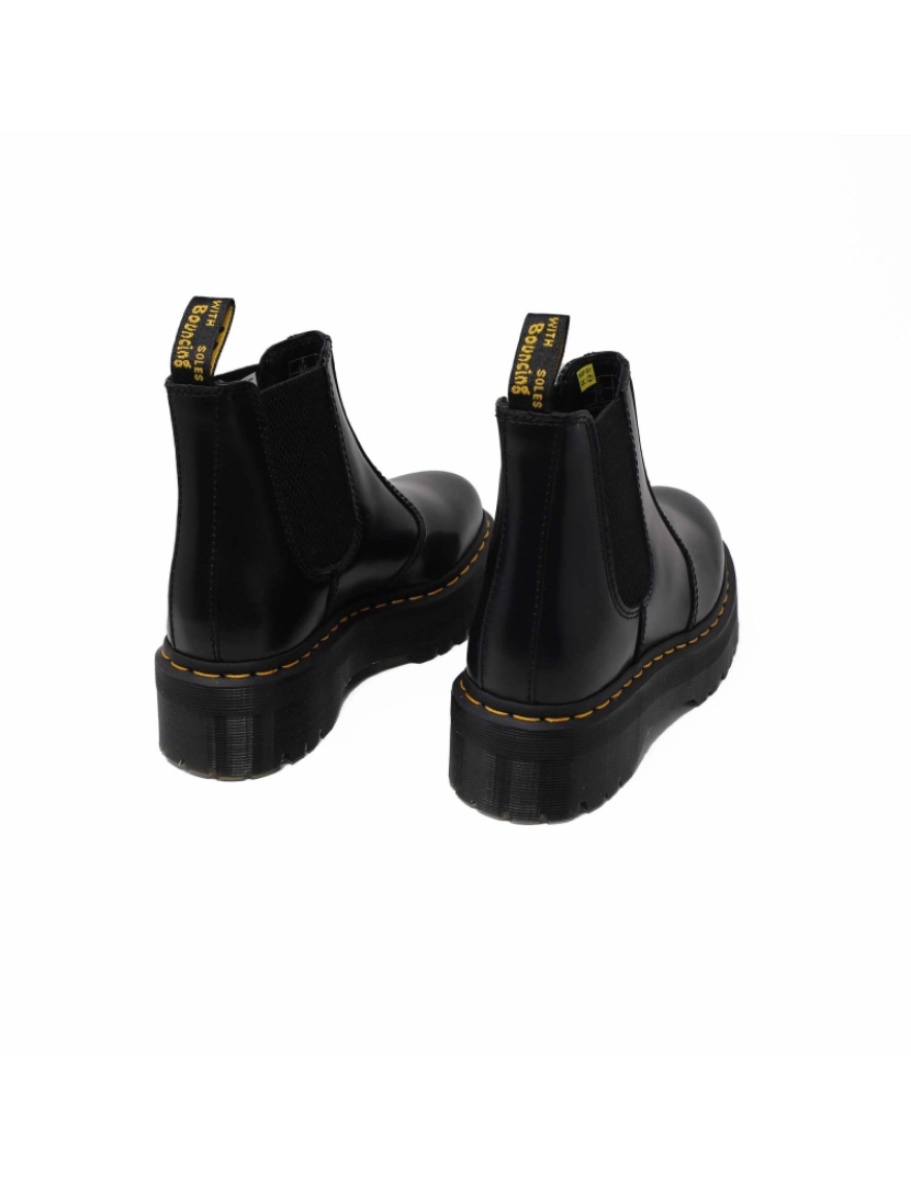 imagem de Bota Dr. Tornozelo Martens 2976 Quad Polido Liso Preto3