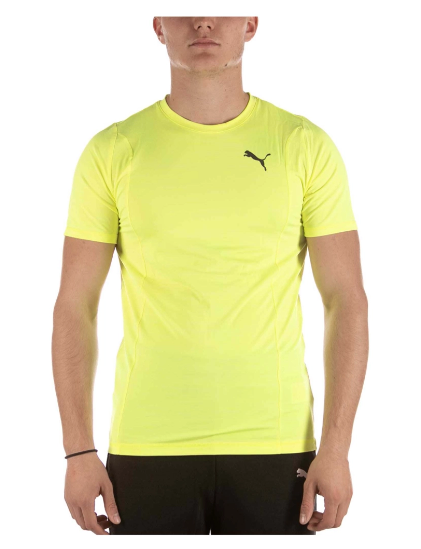 imagem de T-Shirt Puma Run Cloudspun Amarelo1