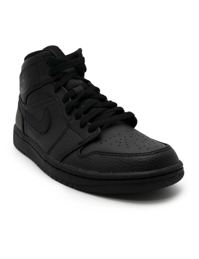 imagem de Tênis Nike Air Jordan 1 Mid Preto3