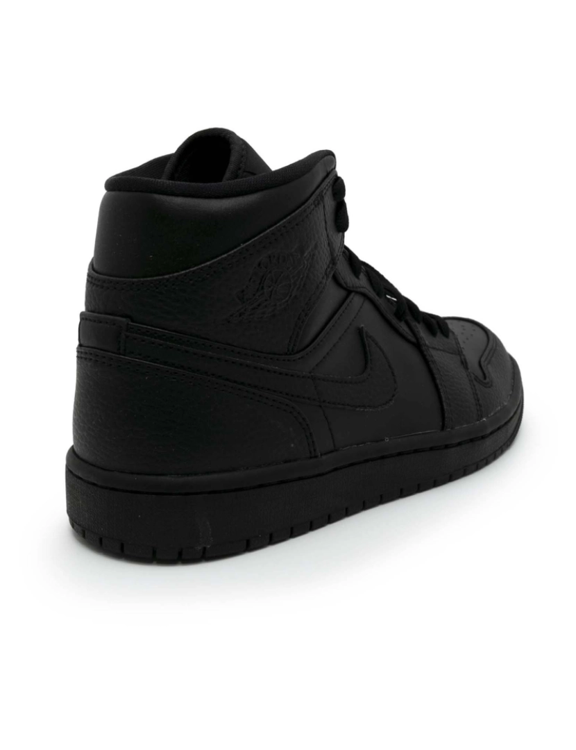 imagem de Tênis Nike Air Jordan 1 Mid Preto4