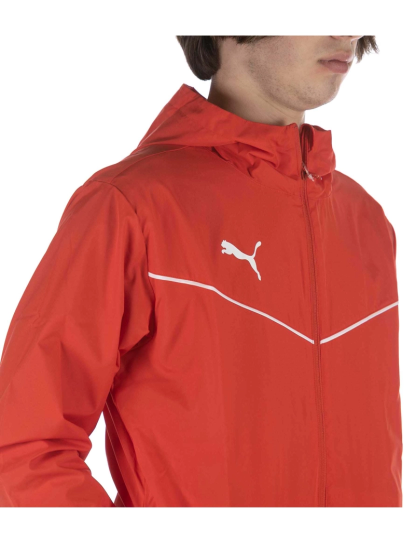 imagem de Casaco Puma Teamrise All Weather Vermelho4