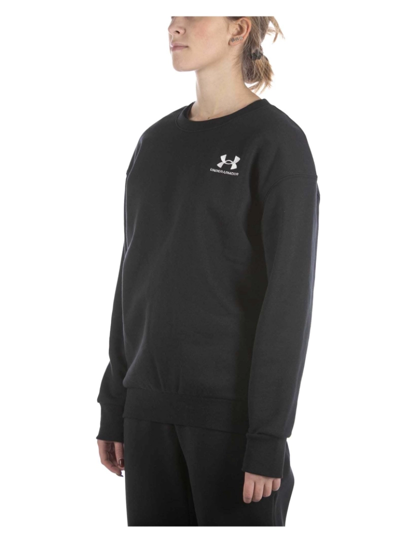 imagem de Camisola Under Armour Essential Fleece Preta2