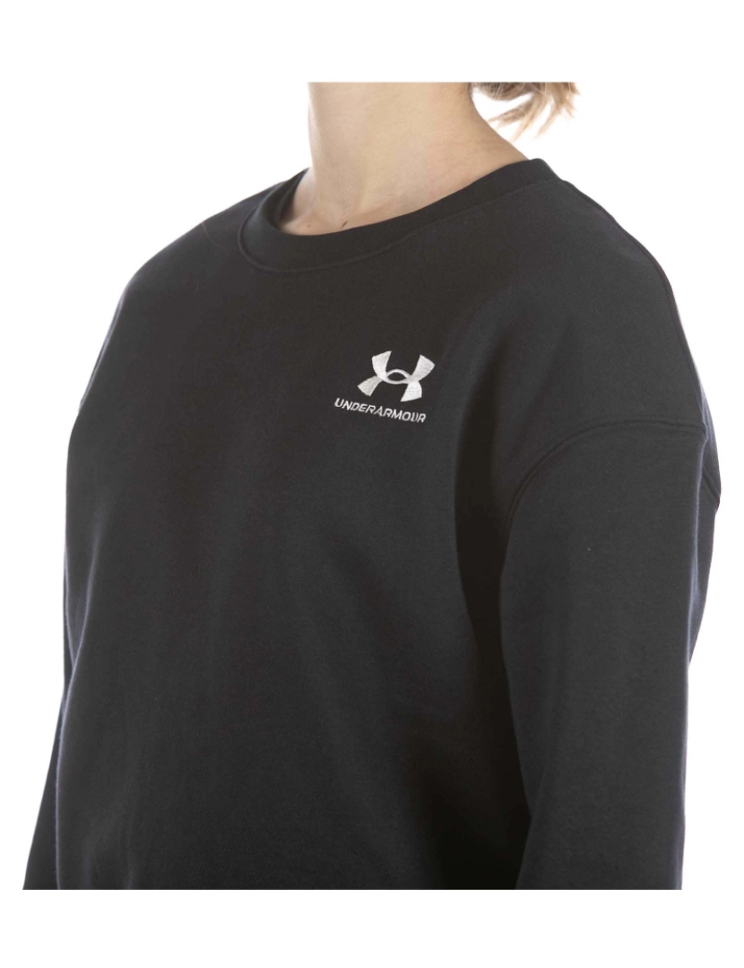 imagem de Camisola Under Armour Essential Fleece Preta4