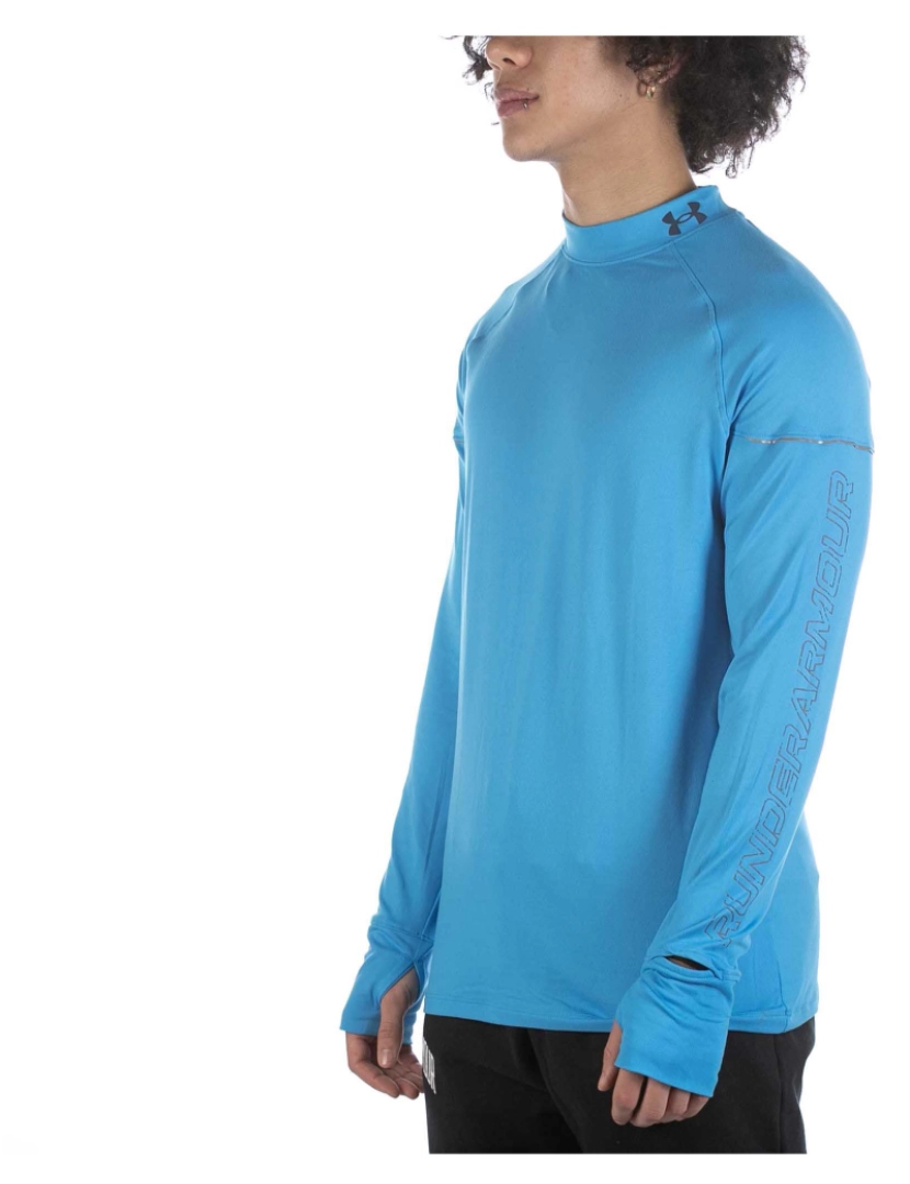 imagem de T-Shirt Under Armor Supera A T-Shirt Azul Frio2