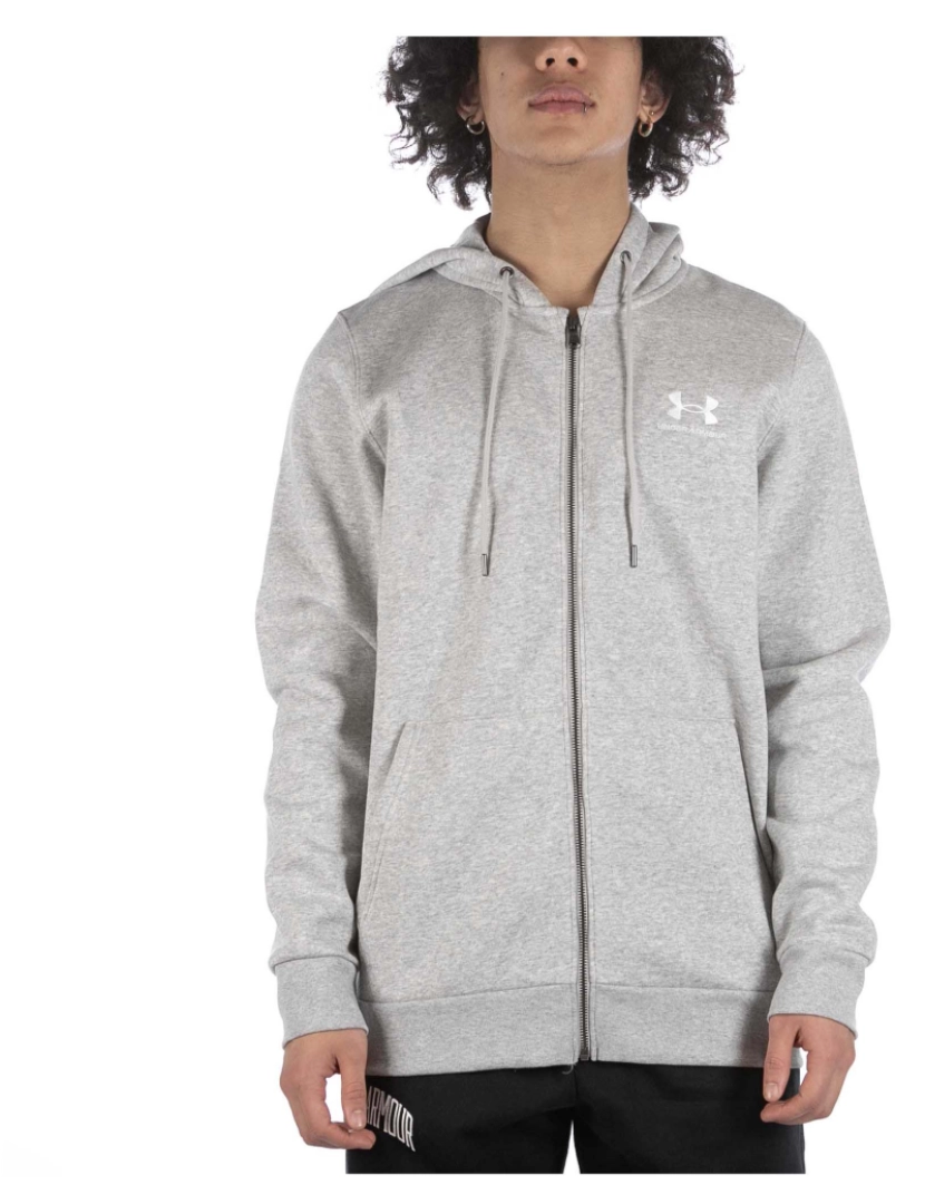 Sweatshirt com capuz Under Armour Rival Full Zip mulher