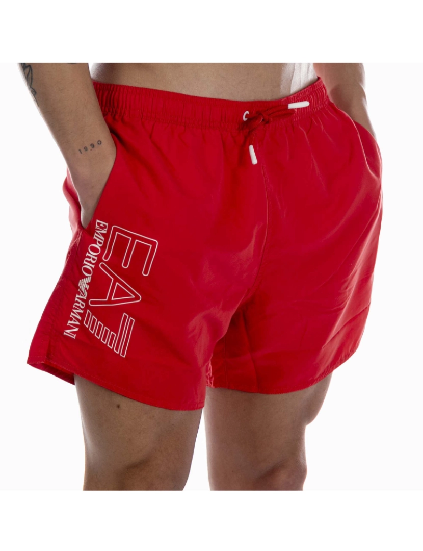 imagem de Emporio Armani Ea7 Boxer Traje Vermelho4