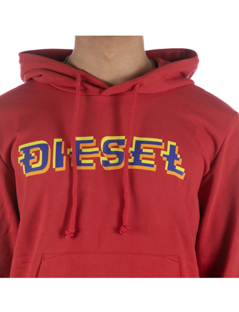 imagem de Camisola Diesel S-Ginn Hood K27 Vermelho4