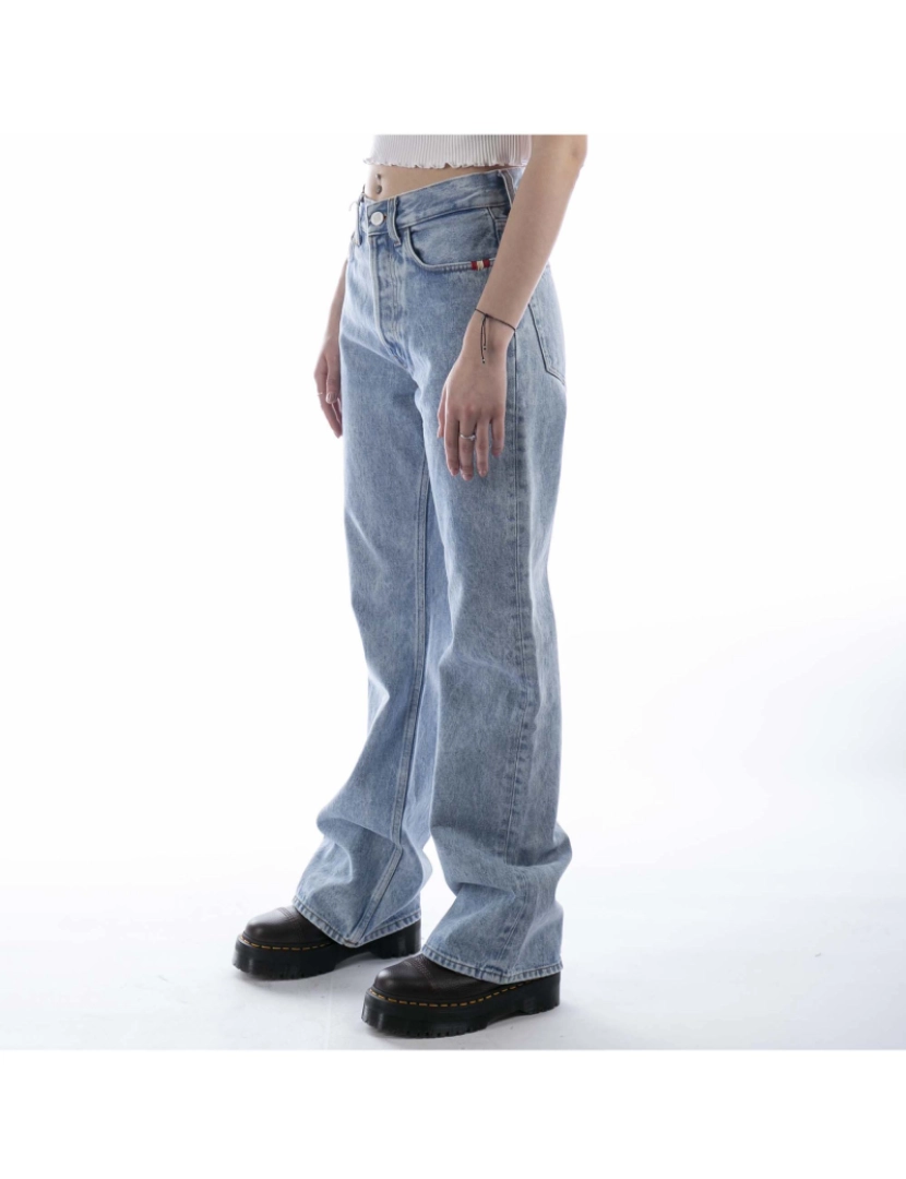 imagem de Jeans Amish Kendall Amish Denim Pedra Real Azul2