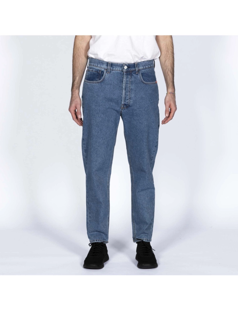 Amish - Amish Jeremias Columbus Super Stone Blue Jeans