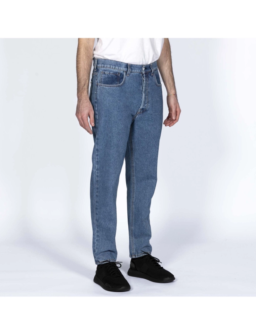 imagem de Amish Jeremias Columbus Super Stone Blue Jeans2