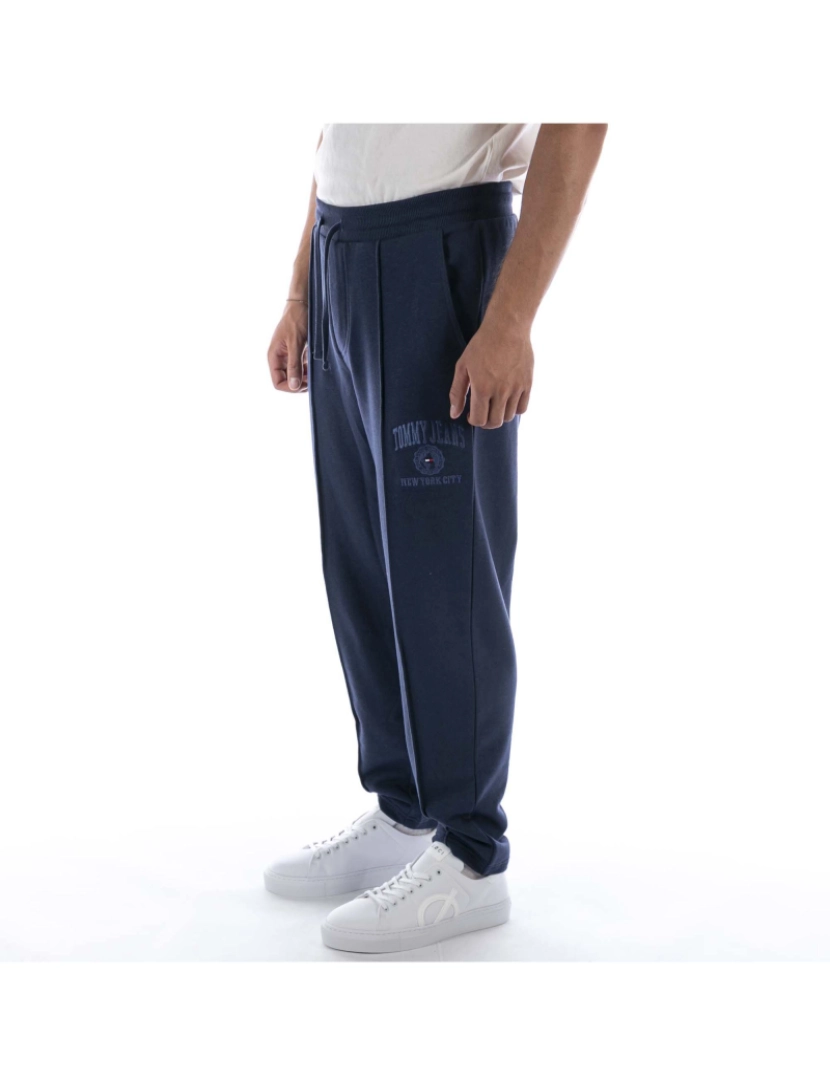 imagem de Calça Tommy Jeans Tjm Collegiate Baxte Azul2