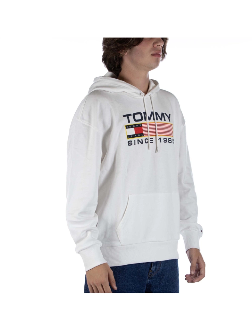 imagem de Camisola Tommy Hilfiger Reg Atlético Log Branco2