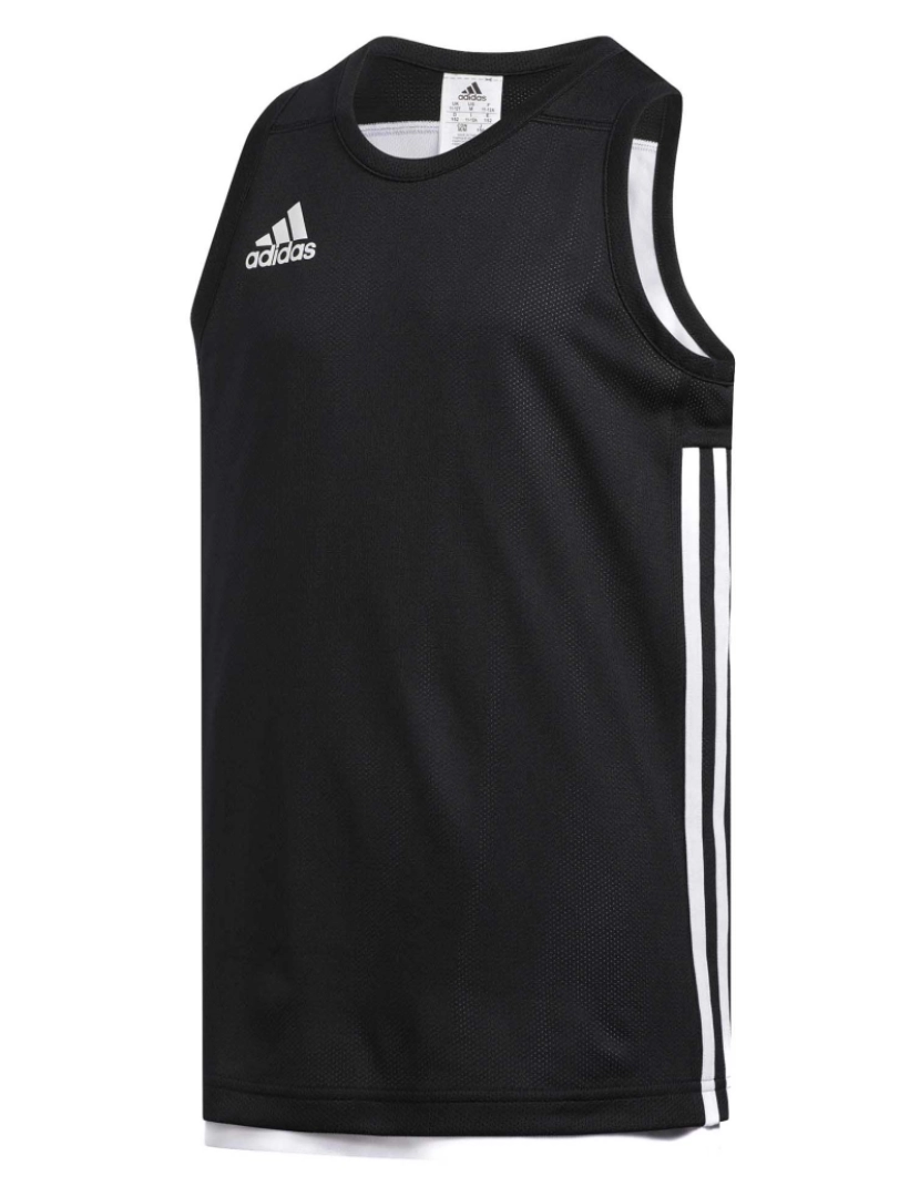 imagem de Adidas Sport 3G Spee Rev Jrs Camiseta Preta1