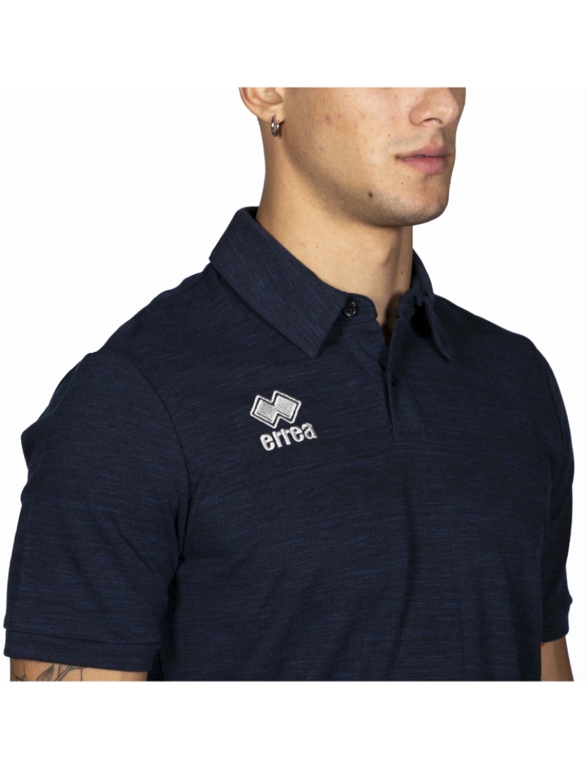 imagem de Camisa Polo Errea Carlos Mc Ad Azul4