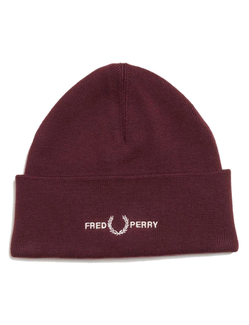 Fredperry - Beanie Gráfico Fred Perry Bordeaux
