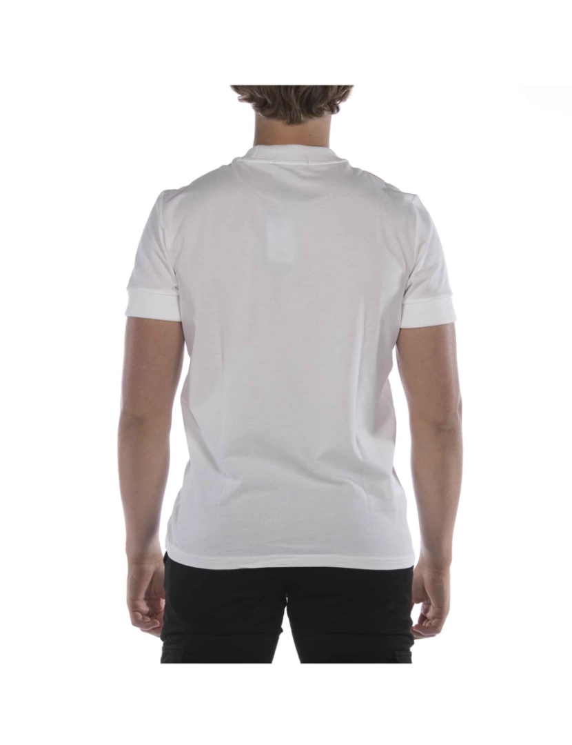 imagem de T-Shirt Fred Perry Fp V-Panel Branca3