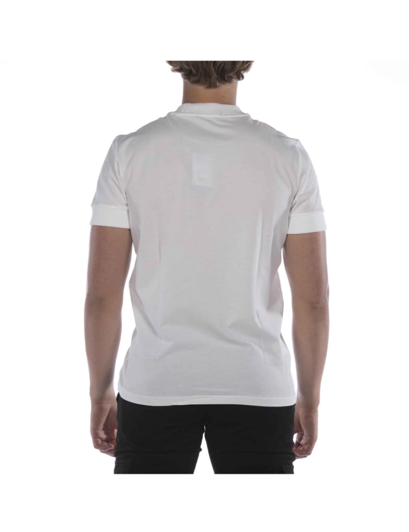 imagem de T-Shirt Fred Perry Fp V-Panel Branca4