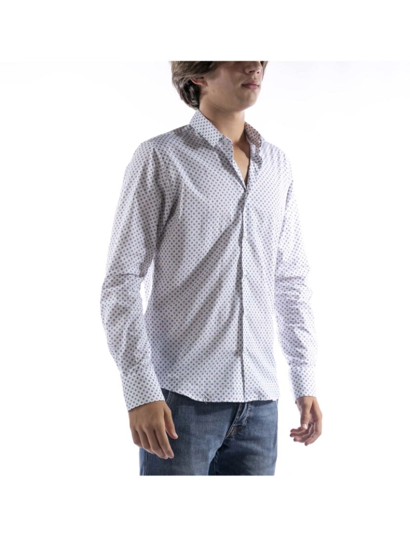 imagem de Camisa Padrão Branco S.L.562