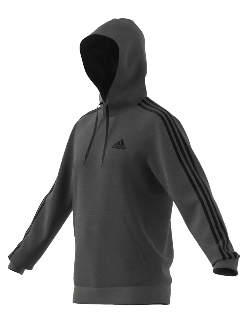 imagem de Camisola Adidas Sport M 3S Fl Hd Cinza2