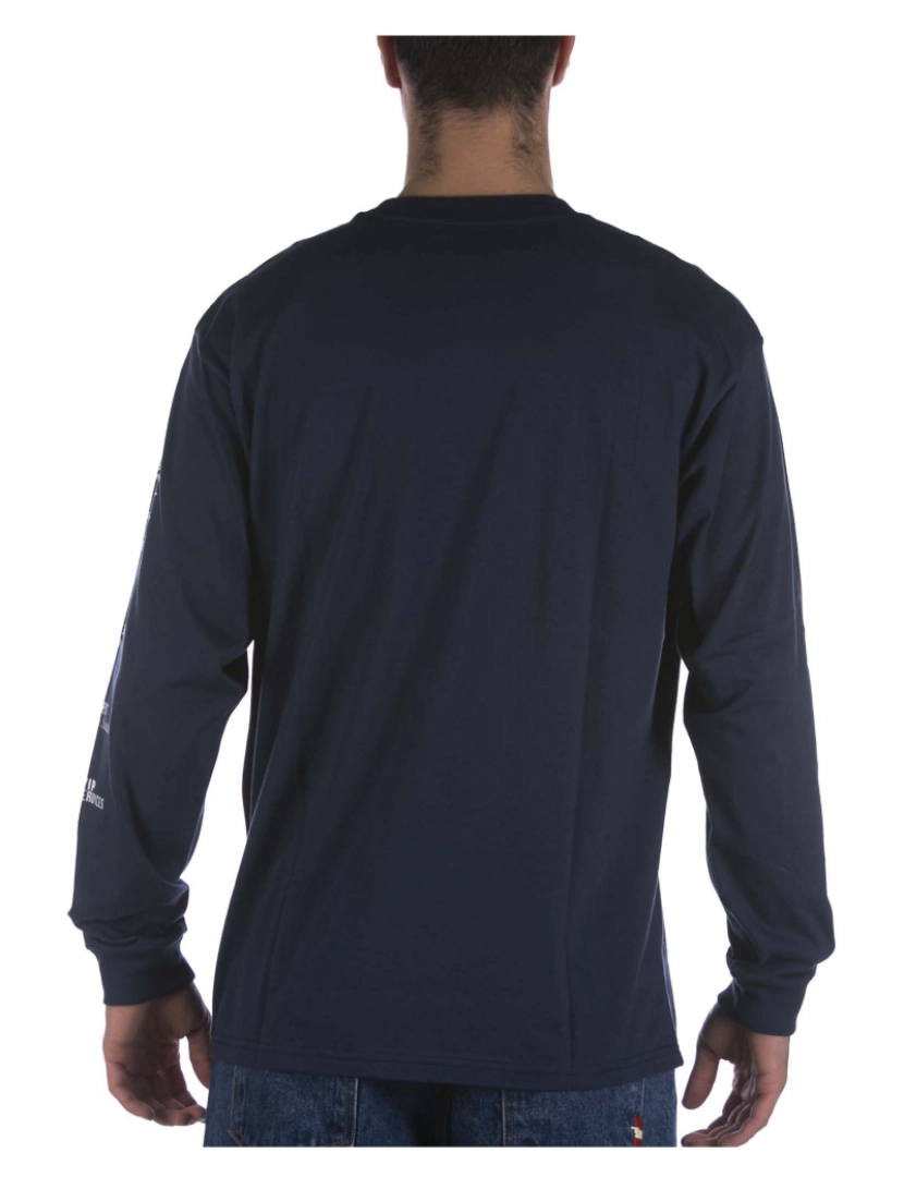 imagem de T-Shirt Carhartt L/S Data Solutions Azul3