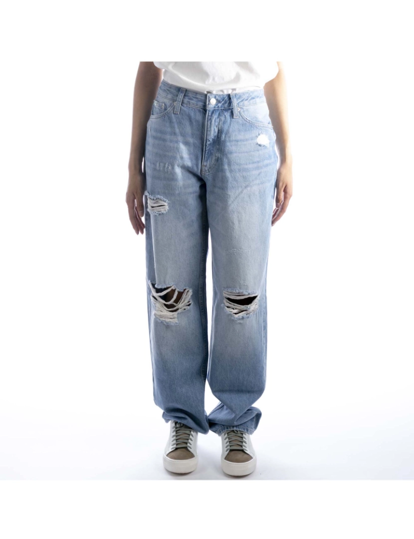 Calvin Klein - Jeans Azul Reto Dos Anos 90