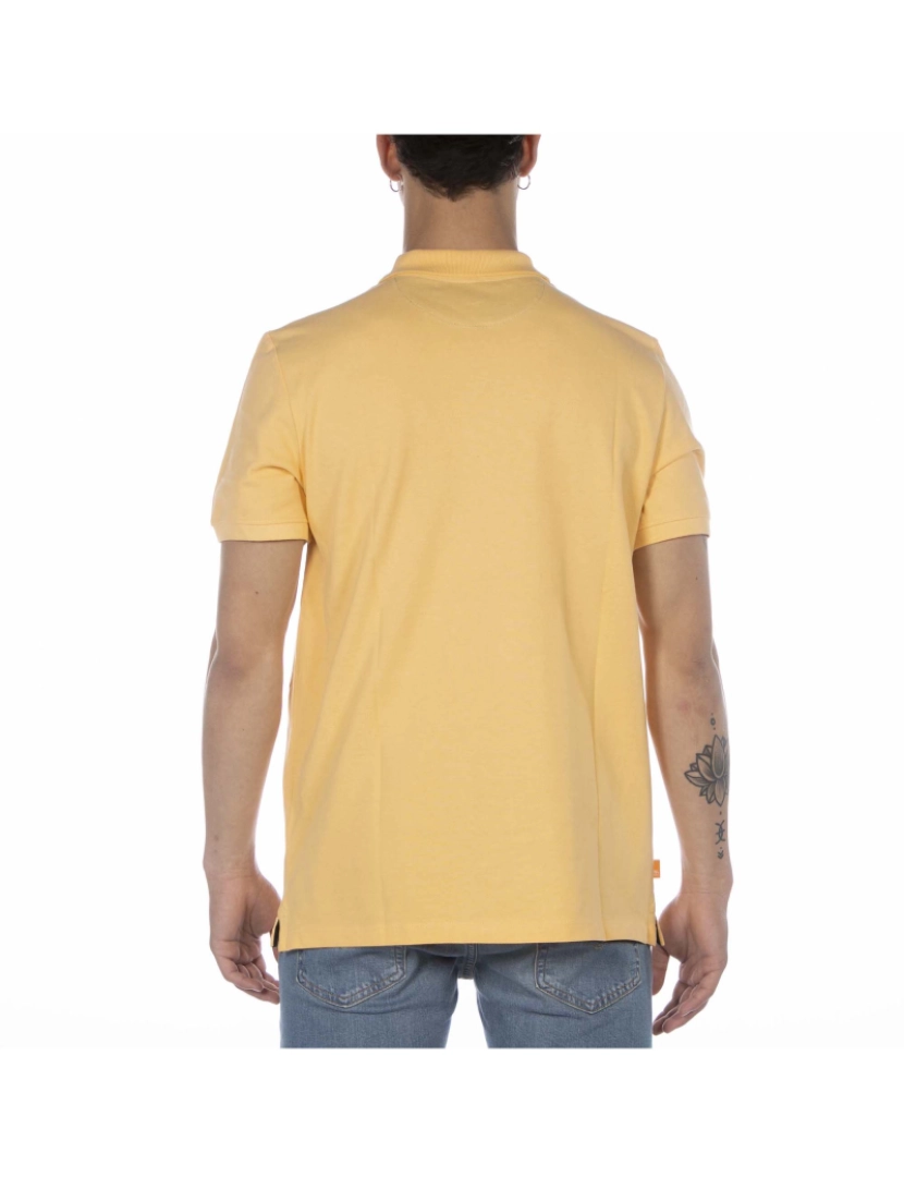 imagem de Camisa Polo Básica Laranja Timberland3