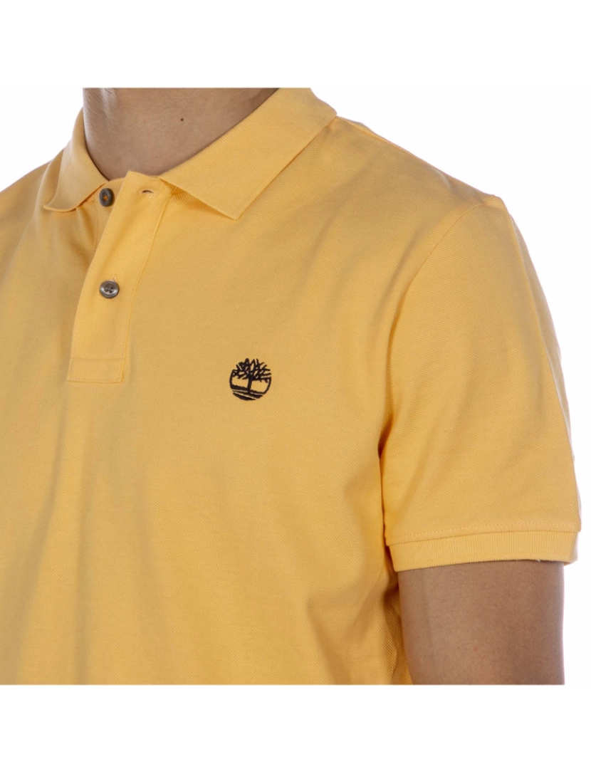 imagem de Camisa Polo Básica Laranja Timberland5