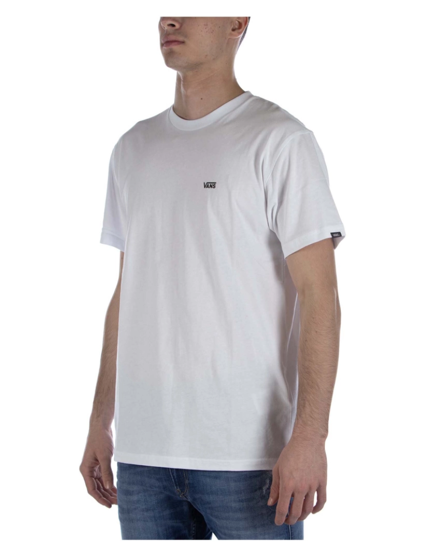 imagem de Camiseta Vans Left Chest White Tee Logo2