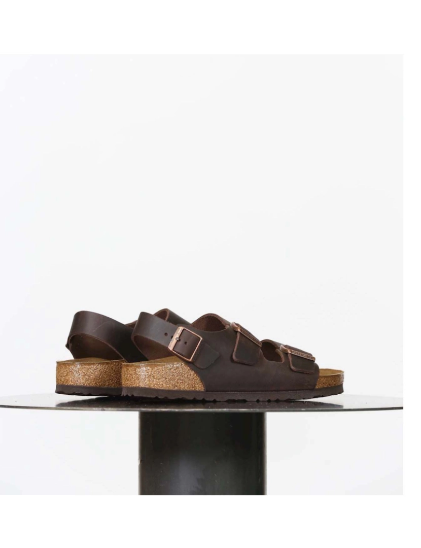 imagem de Sandália Birkenstock Milan Marrom3