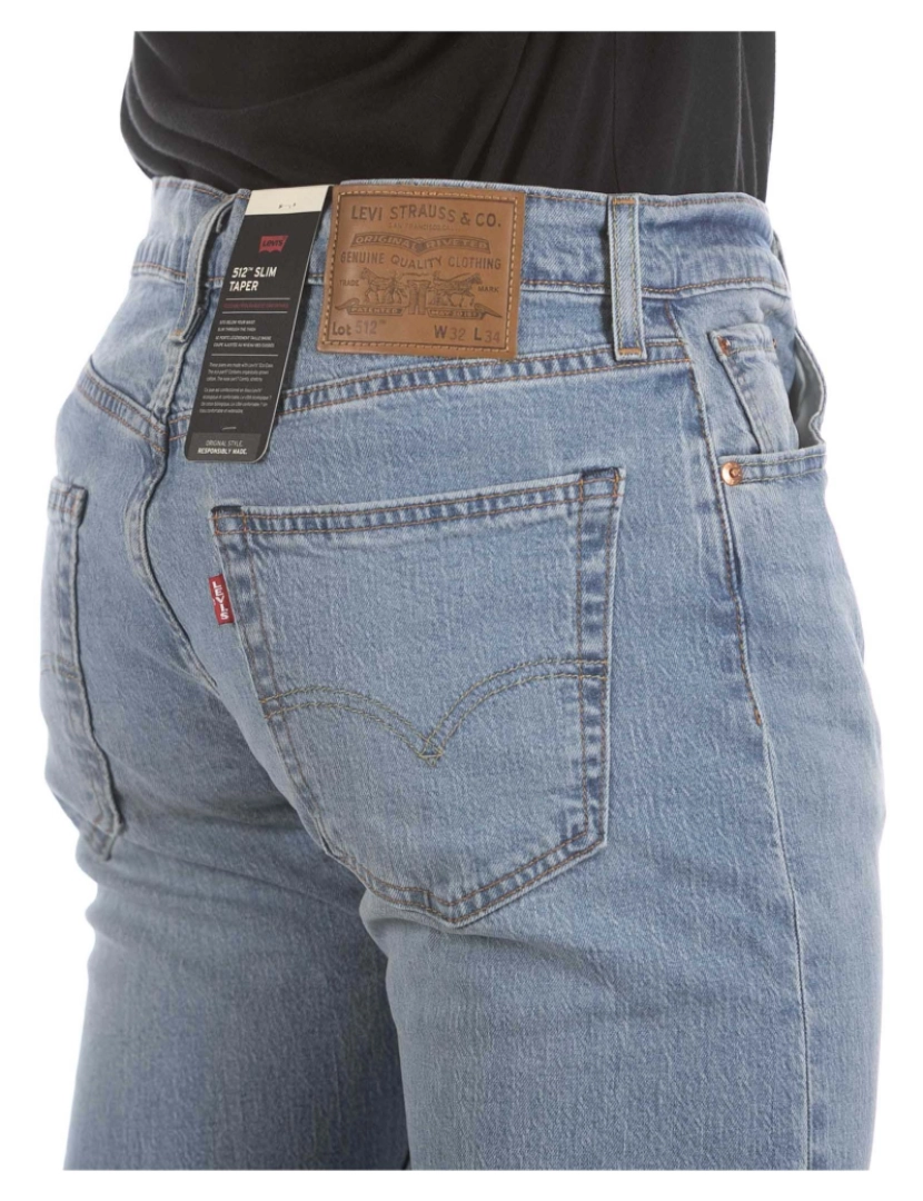 imagem de Levis 512™ Slim Taper Blue Jeans5