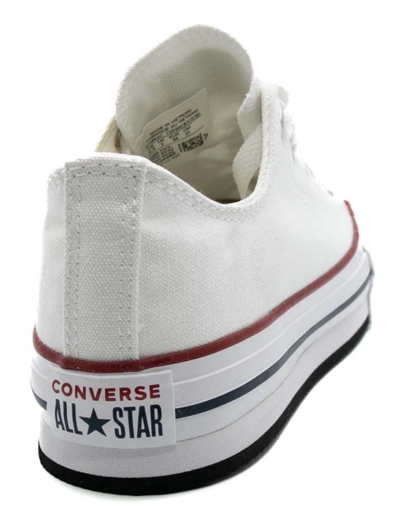 imagem de Sapatos Converse Chuck Taylor All Star Lift Plataforma Brancos4