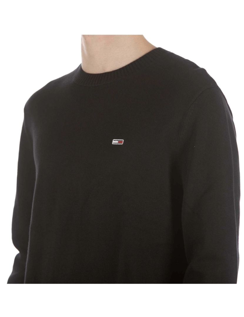 imagem de Suéter Tommy Hilfiger Essential Leve Preto4