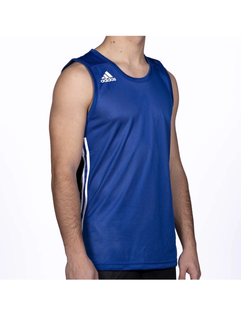 imagem de Camiseta Adidas 3G Spee Rev Azul4