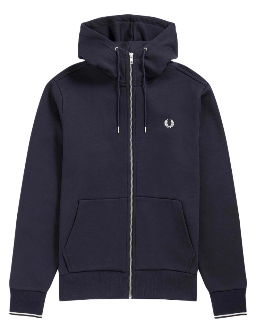 imagem de Fred Perry Camisola Zip Através1