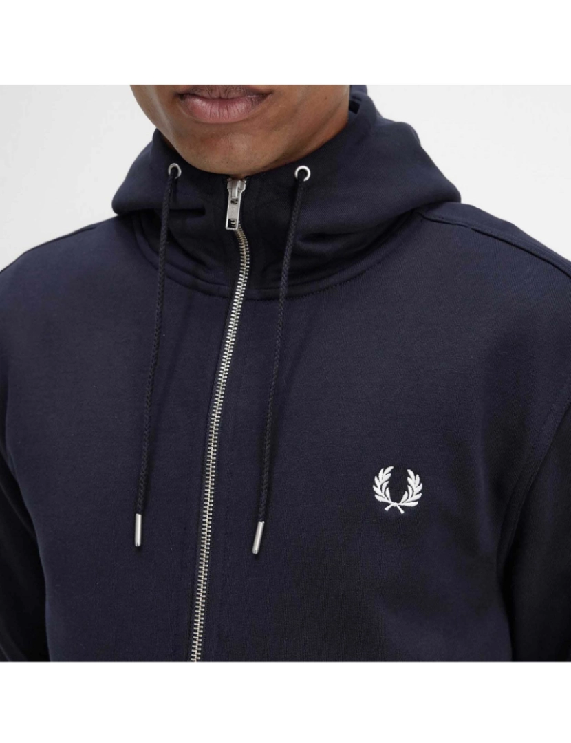 imagem de Fred Perry Camisola Zip Através5