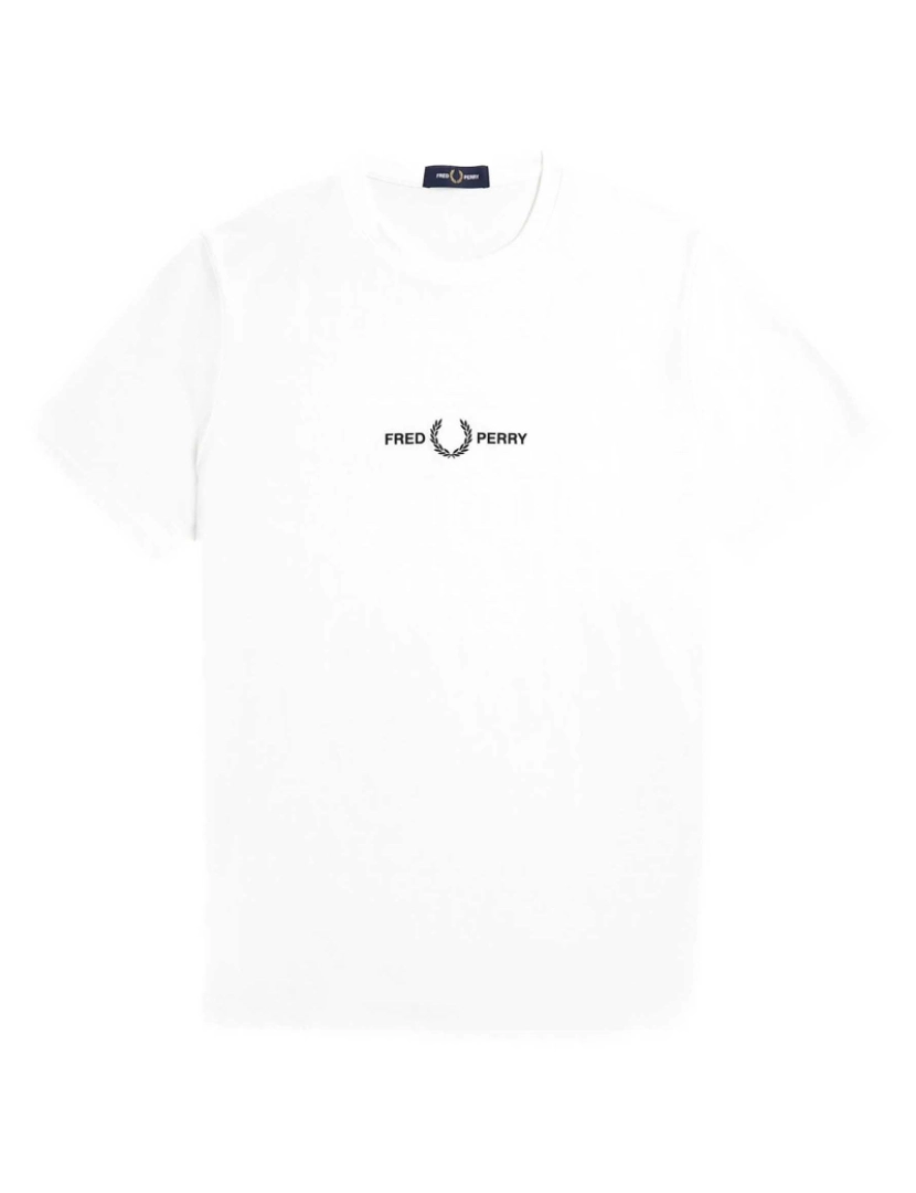 Fredperry - T-Shirt Bordada Fredperry Fp