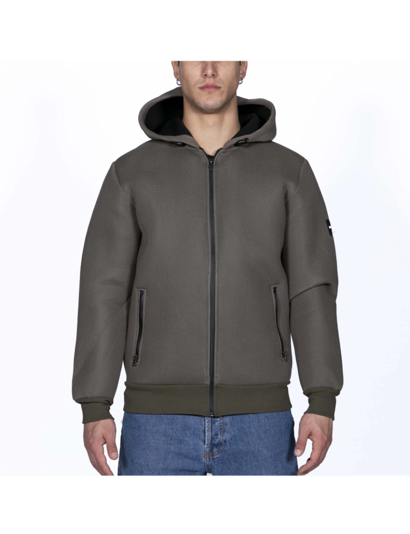 Rosher - Camisola Rosher Hoodie Jaqueta Verde