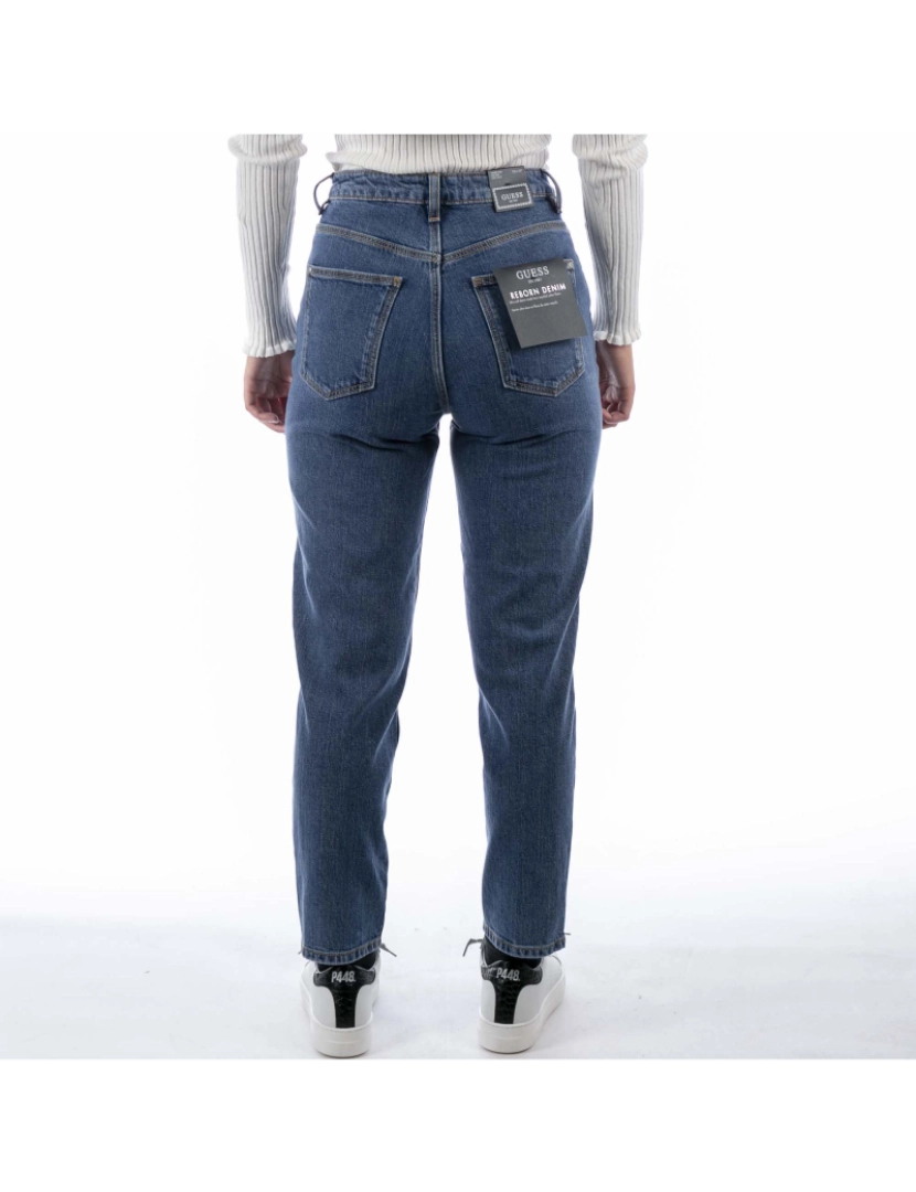 imagem de Guess Mom Jeans Azul Claro3