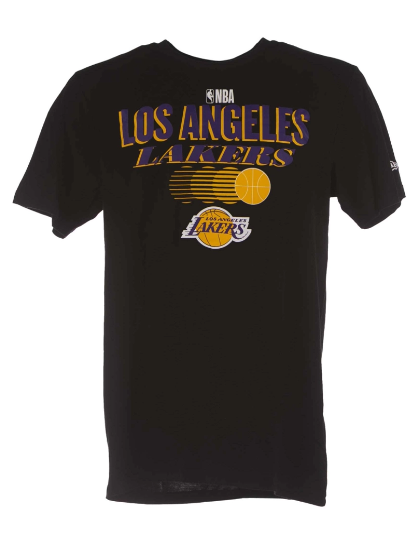 imagem de T-Shirt New Era Nba Team Gráfico Loslak Blktrp1