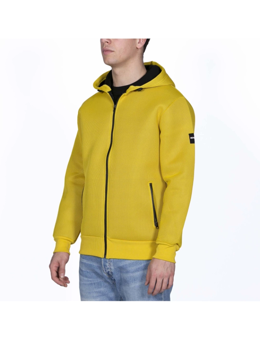 imagem de Camisola Rosher Hoodie Jaqueta Amarelo2